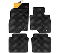 FSW - Tailored Car Mats - Fits Mazda 6 Saloon 2013-2020 - HEAVY DUTY 3mm Rubber Matting - Anti Slip Mat - Waterproof, Non Slip Car Floor Mat, Fitted with Clips & Anti Slip Backing - 4Pc Floor Mat Set