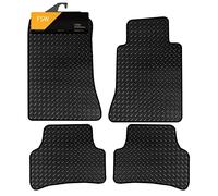 FSW Tailored Car Mats Fits Mercedes E Class 1995-2001, 3mm Rubber, Black
