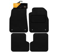 FSW Tailored Car Mats Fits MG Motor Co MG3 2013-2023, Carpet, Black