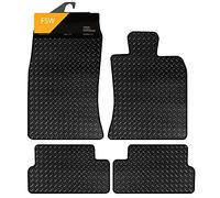 FSW - Tailored Car Mats - Fits Mini 2006-2014 R56 Not Clubman - HEAVY DUTY 3mm Rubber Mat - Anti Slip Mat - Waterproof, Non Slip Car Floor Mat, Fitted with Clips & Anti Slip Backing - 4PC