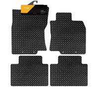 FSW Tailored Car Mats Fits Nissan X Trail T32 2014-2021, 5mm Rubber, Black