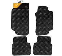 FSW Tailored Car Mats Fits Saab 9-5 2006-2010, 3mm Rubber, Black, 4 Piece