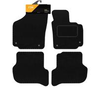 FSW Tailored Car Mats Fits Seat Altea 2004-2008 with, Carpet, Black