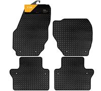 FSW Tailored Car Mats Fits Volvo V70 2008-2016 Automatic, 3mm Rubber, Black