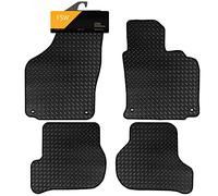 FSW Tailored Car Mats Fits VW Golf MK5 2007-2008 Not R32, 3mm Rubber, Black