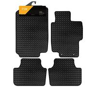 FSW - Tailored Car Mats -Honda Accord 2003-2008, Manual - HEAVY DUTY 3mm Rubber Matting - Anti Slip Mat - Waterproof, Non Slip Car Floor Mat, Fitted with Clips & Anti Slip Backing - 4PC