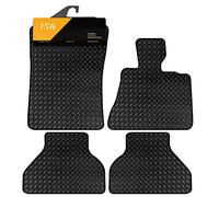 FSW - Tailored Car Mats - X5 2006-2013 5 SEAT (E70) - HEAVY DUTY 3mm Rubber Mat - Anti Slip Mat - Waterproof, Non Slip Car Floor Mat, Fitted with Clips & Anti Slip Backing - 4 Rubber Floor Mat Set