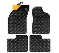 FSW - Tailored Mats - Fits ALFA ROMEO Giulietta 2014-2016 Manual Tailored 5MM Waterproof Rubber EXTRA Heavy Duty Car Floor Mats
