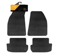 FSW - Tailored Mats - Fits AUDI A4 2006-2009 CABRIOLET- 5mm Extra Heavy Duty Rubber - Anti Slip Mat, Waterproof - 8 Clips - 4 Pc Floor Mats Only