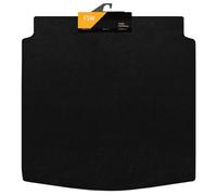 FSW - Tailored Mats - Fits AUDI A4 2008-2015 BOOT MAT - Black Carpet - Anti Slip Mat - Non Slip Car Boot Floor Mat, Fitted With Granulated Backing, Edged With Black Cloth Binding