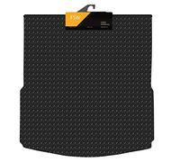 FSW - Tailored Mats - Fits AUDI A6 2004-2011 Boot Mat 4 Door Saloon - Rubber - Non Slip Car Boot Floor Mat, Heavy Duty 3mm Rubber - Waterproof, Anti Slip Boot Mat, Edged With Black Cloth Binding