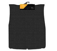 FSW - Tailored Mats - Fits BMW 5 Series 1996-2003 E39 Saloon Boot Mat - Rubber - Non Slip Car Boot Floor Mat, Heavy Duty 3mm Rubber - Waterproof, Anti Slip Mat, Edged With Black Cloth Binding