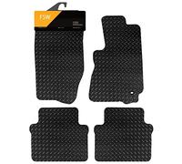 FSW - Tailored Mats - Fits CHRYSLER Grand Cherokee 2005-2011 (WK) - 5mm Extra Heavy Duty Rubber - Anti Slip, Waterproof - 1 Clip - 4 Pc Floor Mats Only