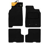 FSW - Tailored Mats - Fits Dacia Duster 2018-2024 with passenger seat draw - Black Carpet - Anti Slip Mat - Non Slip Car Floor Mat, Fitted With Clips & Granulated Backing - 4 Pc Floor Mat Only