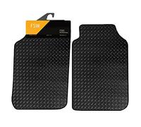 FSW - Tailored Mats - Fits DAIHATSU Copen 2003-2010 - HEAVY DUTY 3mm Rubber Matting - Anti Slip Mat - Waterproof, Non Slip Car Floor Mat, with Anti Slip Backing - 2 Rubber Floor Mat Set