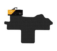 FSW - Tailored Mats - Fits FIAT Ducato 2007-2014 Walkthrough With No Fixing Holes - 5mm Extra Heavy Duty Rubber - Anti Slip Van Floor Mat, Waterproof With Anti Slip Backing - 1Pc Floor Mat