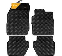 FSW - Tailored Mats - Fits FORD Eco Sport 2014-2022 - HEAVY DUTY 3mm Rubber Matting - Anti Slip Mat - Waterproof, Non Slip Car Floor Mat, Fitted with Clips & Anti Slip Backing - 4 Rubber Floor Mat Set