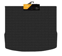 FSW - Tailored Mats - Fits Ford Focus March 2011-2018 MK3 Estate - Rubber - Non Slip Car Boot Floor Mat, Heavy Duty 3mm Rubber - Waterproof, Anti Slip Boot Mat, Black Cloth Binding