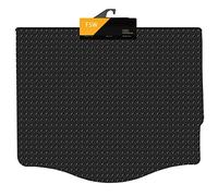 FSW - Tailored Mats - Fits Ford Focus MK3 2011-2018 Boot Mat - Rubber - Non Slip Car Boot Floor Mat, Heavy Duty 3mm Rubber - Waterproof, Anti Slip Boot Mat, Edged With Black Cloth Binding