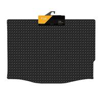 FSW - Tailored Mats - Fits Ford Focus MK3 2011-2018 Hatch with Subs - Heavy Duty Rubber - Non Slip Car Boot Mat, EXTRA Heavy Duty 5mm Rubber - Waterproof, Hard Wearing, Anti Slip