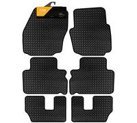 FSW - Tailored Mats - Fits Ford S Max 7 Seater 2006-2010 - HEAVY DUTY 3mm Rubber Matting - Anti Slip Mat - Waterproof, Non Slip Car Floor Mat, with Anti Slip Backing - 6XL Rubber Floor Mat Set
