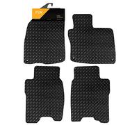 FSW - Tailored Mats - Fits HONDA Civic 2008-2012 3&5 door fixings in driver and pass- 5mm Extra Heavy Rubber - Anti Slip, Waterproof - 4 Clips - 4 Pc Mats
