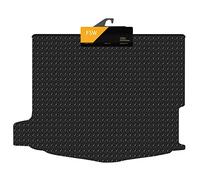 FSW - Tailored Mats - Fits HONDA Civic 2012-2016 Boot Mat When Car Has Base Speaker Fitted - Non Slip Car Boot Mat, Heavy Duty 3mm Rubber - Waterproof, Anti Slip Mat, Edged With Black Cloth Binding