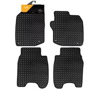 FSW - Tailored Mats - Fits HONDA Civic 2012-2016 Petrol Only - HEAVY DUTY 3mm Rubber Matting - Waterproof, Non Slip Car Floor Mat, Fitted with Clips & Anti Slip Backing - 4 Rubber Floor Mat Set