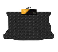 FSW - Tailored Mats - Fits HONDA Jazz 2001-2008 Boot Mat - Rubber - Non Slip Car Boot Floor Mat, Heavy Duty 3mm Rubber - Waterproof, Anti Slip Boot Mat, Edged With Black Cloth Binding
