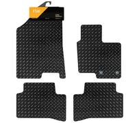 FSW - Tailored Mats - Fits HYUNDAI Tucson None Hybrid 2021-On 5mm Extra Heavy Duty Rubber - Anti Slip Mat, Fitted With Clips, Waterproof - Hard Wearing 4 Pc