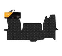 FSW - Tailored Mats - Fits IVECO Daily 2014-ON - 5mm Extra Heavy Duty Rubber - Anti Slip Van Floor Mat, Waterproof With Anti Slip Backing - 1 Pc Rubber Floor Mat - Van Accessories