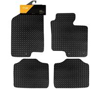FSW - Tailored Mats - Fits KIA Optima 2012-2016 - 5mm Extra Heavy Duty Rubber - Anti Slip Mat, Waterproof - 3 Clips - Hard Wearing - 4 Pc Floor Mats Only