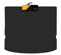 FSW - Tailored Mats - Fits KIA Sorento 2010-2014 Boot Mat When 5 Seater - Non Slip Car Boot Floor Mat, Heavy Duty 3mm Rubber - Waterproof, Anti Slip Boot Mat, Edged With Black Cloth Binding