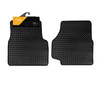 FSW - Tailored Mats - Fits LANDROVER Defender 90 & 110 1983-2016- HEAVY DUTY 3mm Rubber Matting - Anti Slip Mat - Waterproof, Non Slip Car Floor Mat, with Anti Slip Backing - 2 Rubber Floor Mat Set
