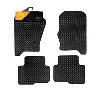 FSW - Tailored Mats - Fits LANDROVER Discovery 3 2004-2008 -5mm Extra Heavy Duty Rubber - Anti Slip Mat, Waterproof - Hard Wearing - 4 Pc Floor Mats Only