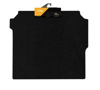 FSW - Tailored Mats - Fits LANDROVER DISCOVERY 3 2004-2010 BOOT MAT - Black Carpet - Anti Slip Mat - Non Slip Car Boot Floor Mat, Fitted With Granulated Backing, Edged With Black Cloth Binding
