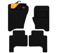 FSW - Tailored Mats - Fits LANDROVER Range Rover Sport 2005-2008 - Black Carpet - Anti Slip Mat - Non Slip Car Floor Mat, Fitted With Granulated Backing, With Black Cloth Binding - 4 Pc Floor Mat