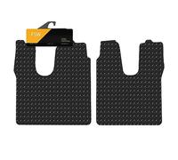 FSW - Tailored Mats - Fits MAN-ERF Tailored Truck Mat - TGL Narrow Cab 2005-2020 - EXTRA Heavy Duty 5MM Rubber - Anti Slip Truck Floor Mat, Waterproof and Anti Slip Backing - 2Pc Floor Mat Only