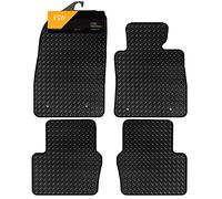 FSW - Tailored Mats - Fits MAZDA 2 2015-2019 - HEAVY DUTY 3mm Rubber Matting - Anti Slip Mat - Waterproof, Non Slip Car Floor Mat, Fitted with Clips & Anti Slip Backing - 4 Rubber Floor Mat Set