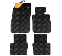 FSW - Tailored Mats - Fits Mazda Cx3 2015-2020 - 5mm Extra Heavy Duty Rubber - Anti Slip Mat, Waterproof - 4 Clips - Hard Wearing - 4 Pc Floor Mats Only