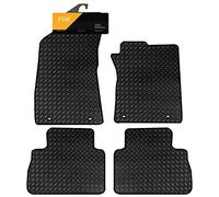 FSW - Tailored Mats - Fits MG MOTOR CO ZS EV 2020-2021- HEAVY DUTY 3mm Rubber Matting - Anti Slip Mat - Waterproof, Non Slip Car Floor Mat, Anti Slip Backing - 4 Rubber Floor Mat Set