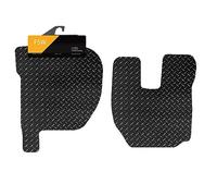 FSW - Tailored Mats - Fits RENAULT TRUCKS 2000-2013 Tailored Truck Mat - Midlum Euro 5 - EXTRA Heavy Duty 5MM Rubber - Anti Slip Truck Floor Mat, Waterproof and Anti Slip Backing - 2Pc Floor Mat Only