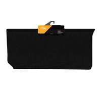 FSW - Tailored Mats - Fits SMART FOR TWO 2007-2015 Boot Mat - Black Carpet - Anti Slip Mat - Non Slip Car Boot Floor Mat, Fitted With Granulated Backing, Edged With Black Cloth Binding