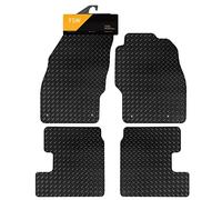FSW - Tailored Mats - Fits VAUXHALL Adam 2013-2019 Adam - 5mm Extra Heavy Duty Rubber - Anti Slip Mat, Waterproof - 4 Clips - Hard Wearing - 4 Pc Floor Mats Only