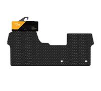 FSW - Tailored Mats - Fits VAUXHALL Tailored Van Mat Vivaro 2019-ON 5mm Extra Heavy Duty Rubber - Anti Slip Mat, Fitted With Clips, Waterproof - Hard Wearing 1 Pc Floor Mats Only