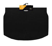 FSW - Tailored Mats - Fits VOLKSWAGEN BEETLE 2015-2019, Boot Mat WITHOUT COVER ON RIGHT SIDE - Black Carpet - Anti Slip Mat - Non Slip Car Boot Floor Mat, Granulated Backing, Black Cloth Binding