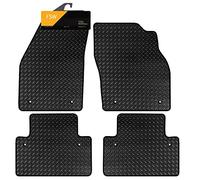 FSW - Tailored Mats - Fits VOLVO C30 Manual with Clips 2006-2010- HEAVY DUTY 3mm Rubber Matting - Anti Slip Mat - Waterproof, Non Slip Car Floor Mat, Fitted with Clips & Anti Slip Backing -