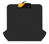 FSW - Tailored Mats - Fits VOLVO XC90 2003-2014 When 4 Seater - Boot Mat - Non Slip Car Boot Floor Mat, Heavy Duty 3mm Rubber - Waterproof, Anti Slip Boot Mat, Edged With Black Cloth Binding