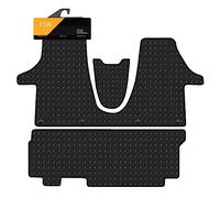 FSW Tailored Van Mats Fits VW T6.1 Kombi 2020-On Twin Side Door, 3mm Rubber