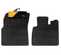 FSW Van Front Mats Fits Nissan Townstar 2023-Onwards, Black, 3mm Rubber | Custom Fit, Heavy Duty Floor Mats, Anti-Slip, Waterproof